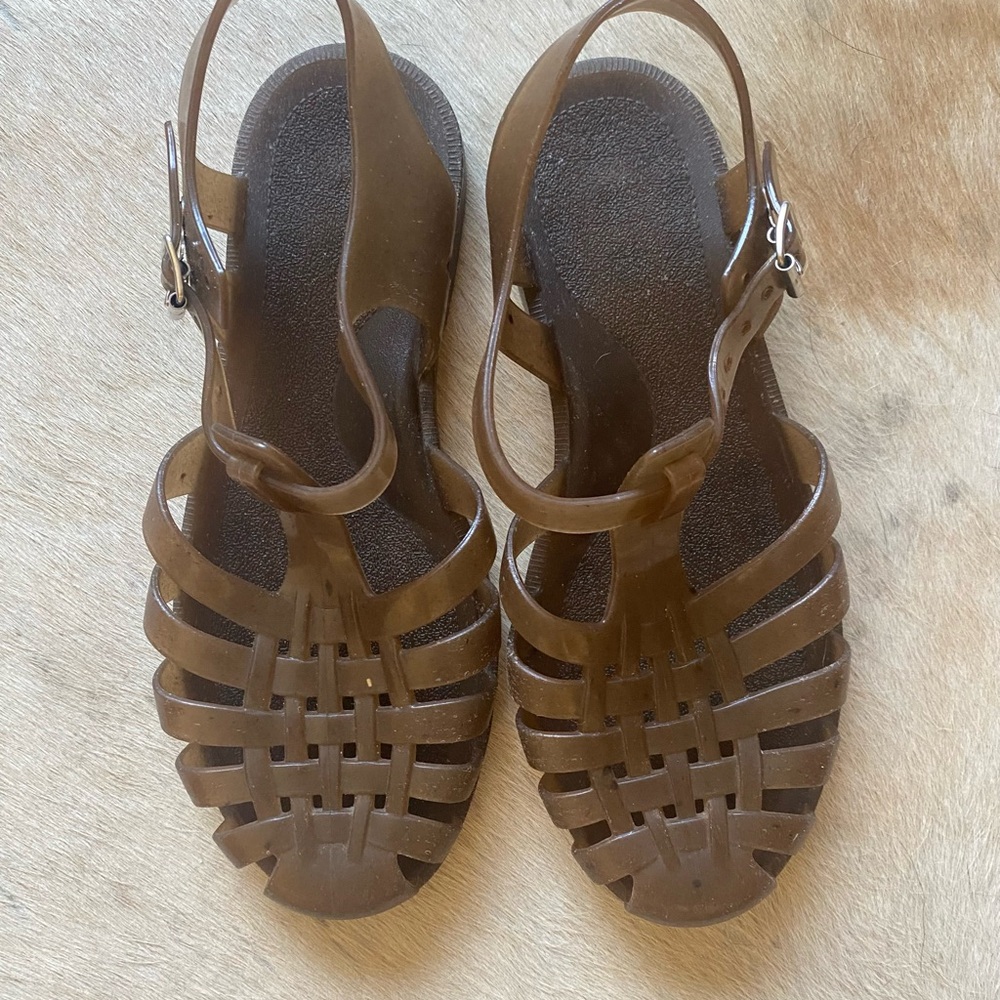 Brown Strappy Sandals